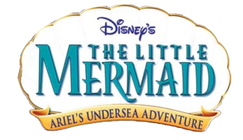 Little Mermaid Ariel's Undersea Adventure title screen for Nintendo DS